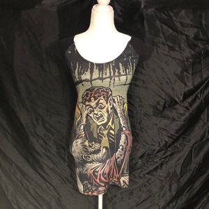 Tales From The Crypt Stretch Zombie Dress